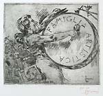 LUIGI CONCONI, La Famiglia Artistica, etching